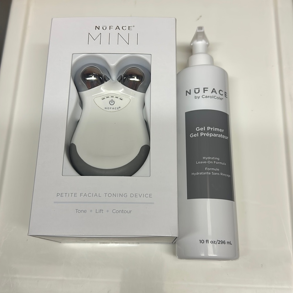 Nuface Mini with large new gel primer- perfect condition.